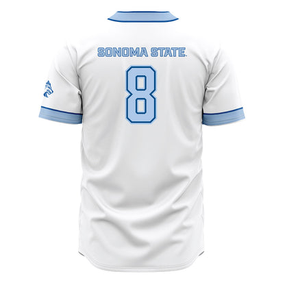 SSU - NCAA Softball : Kaiya Dickens - White Jersey-1