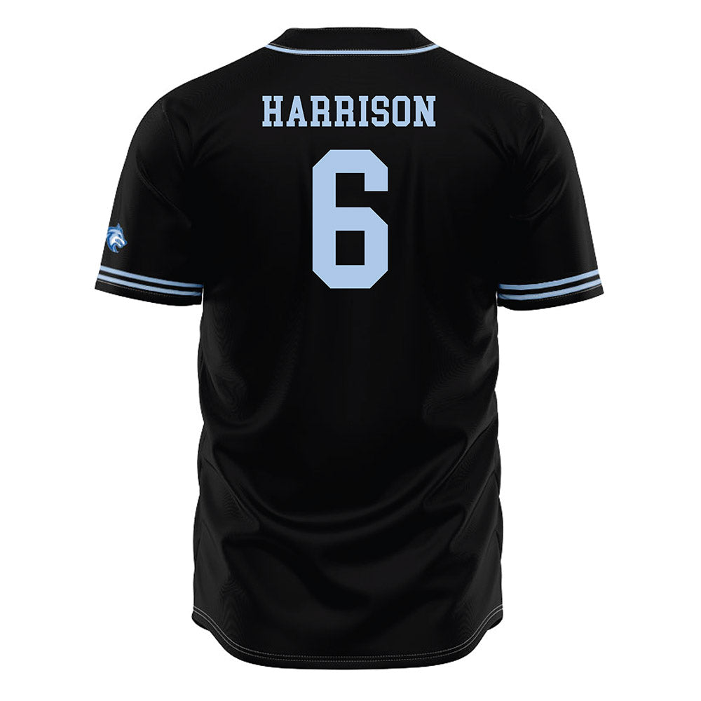 SSU - NCAA Baseball : Aryonis Harrison - Black Jersey-1