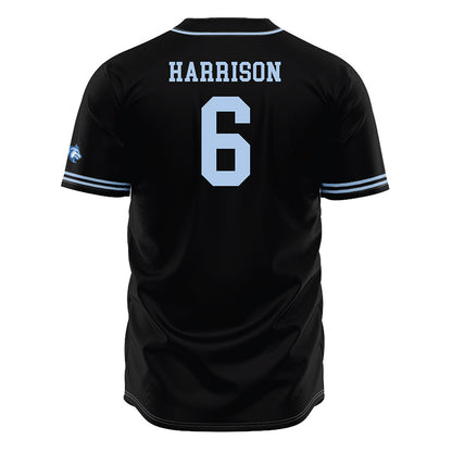 SSU - NCAA Baseball : Aryonis Harrison - Black Jersey-1