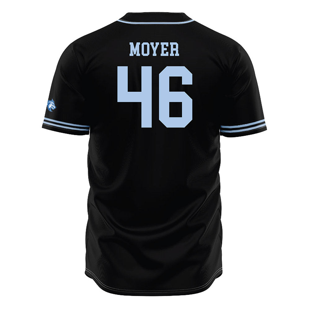 SSU - NCAA Baseball : Evan Moyer - Black Jersey-1