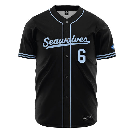 SSU - NCAA Baseball : Aryonis Harrison - Black Jersey-0