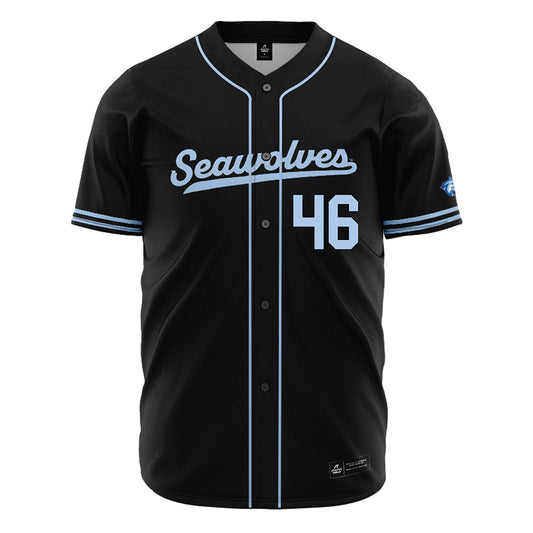 SSU - NCAA Baseball : Evan Moyer - Black Jersey-0