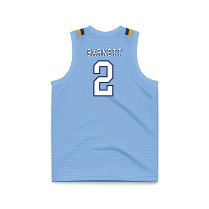 Kent State - NCAA Men's Basketball : Marquis Barnett - Baby Blue Basketball Jersey