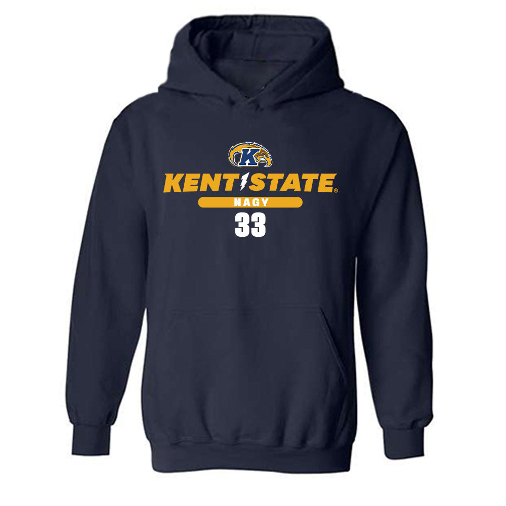 Kent State - NCAA Softball : Delaney Nagy - Classic Fashion Shersey Hooded Sweatshirt-0