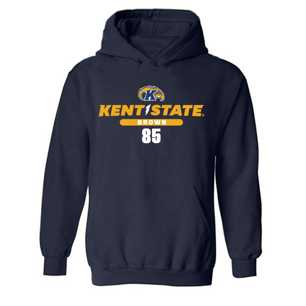 Kent State - NCAA Football : Sebastian Brown - Classic Fashion Shersey Hooded Sweatshirt