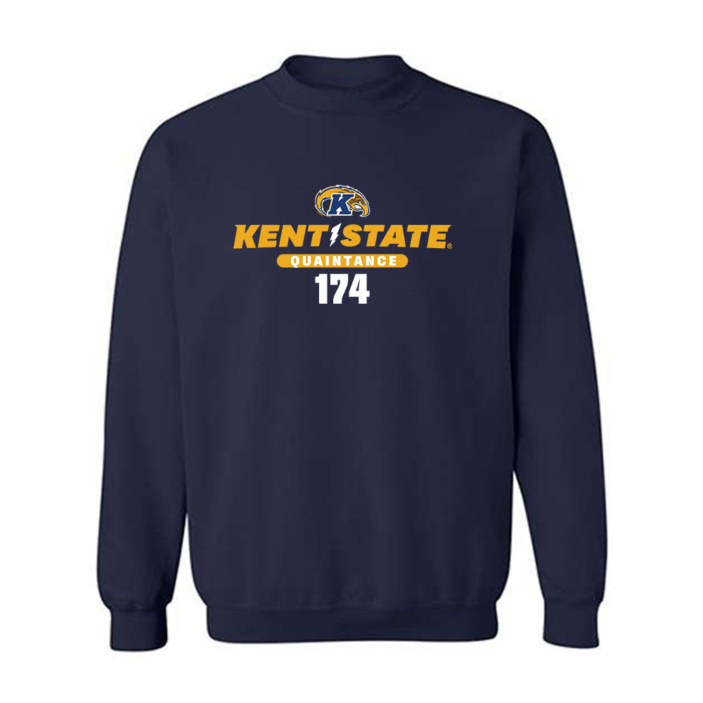 Kent State - NCAA Wrestling : Braxton Quaintance - Classic Fashion Shersey Crewneck Sweatshirt-0