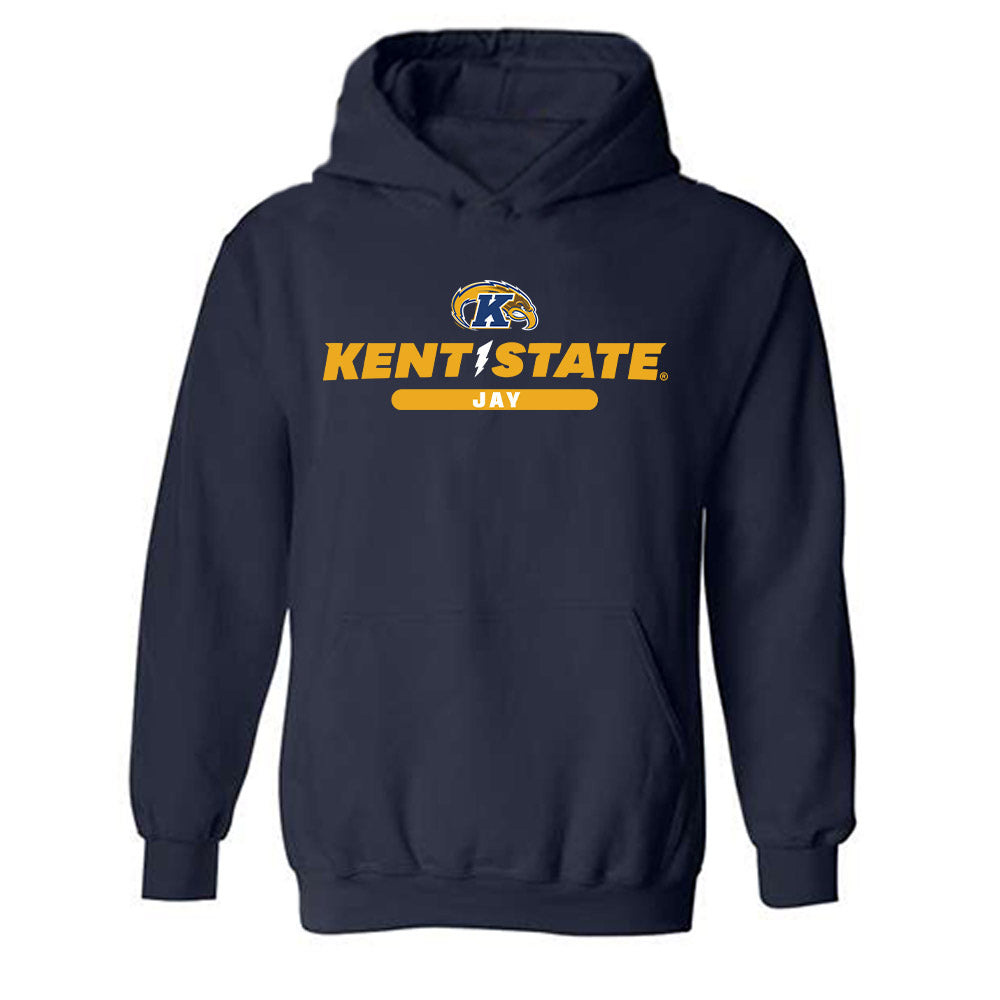 Kent State - NCAA Women's Track & Field : Kristen Jay - Classic Fashion Shersey Hooded Sweatshirt