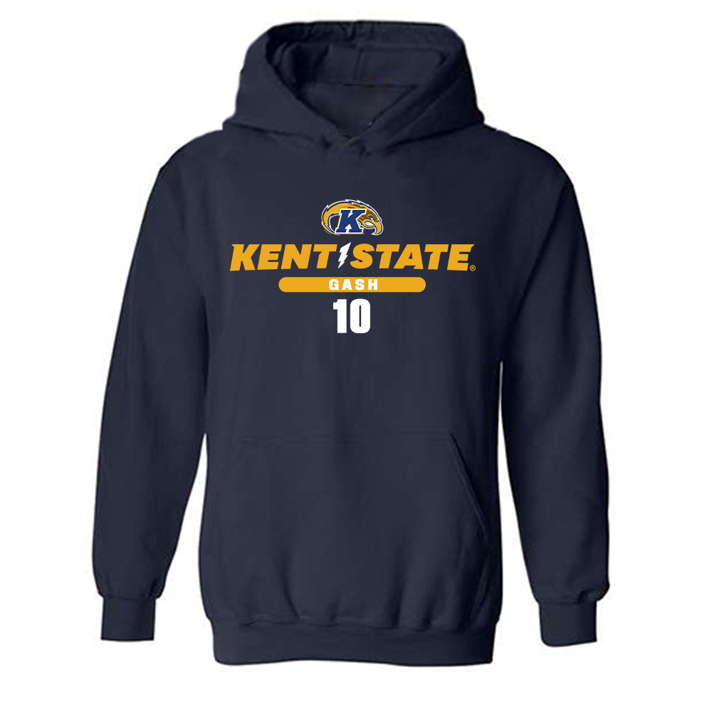 Kent State - NCAA Women's Lacrosse : Kenzie Gash - Classic Fashion Shersey Hooded Sweatshirt-0