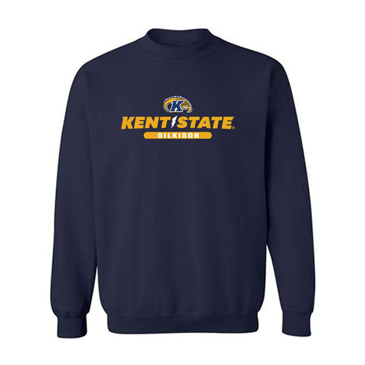 Kent State - NCAA Men's Golf : Jordan Gilkison - Classic Fashion Shersey Crewneck Sweatshirt-0