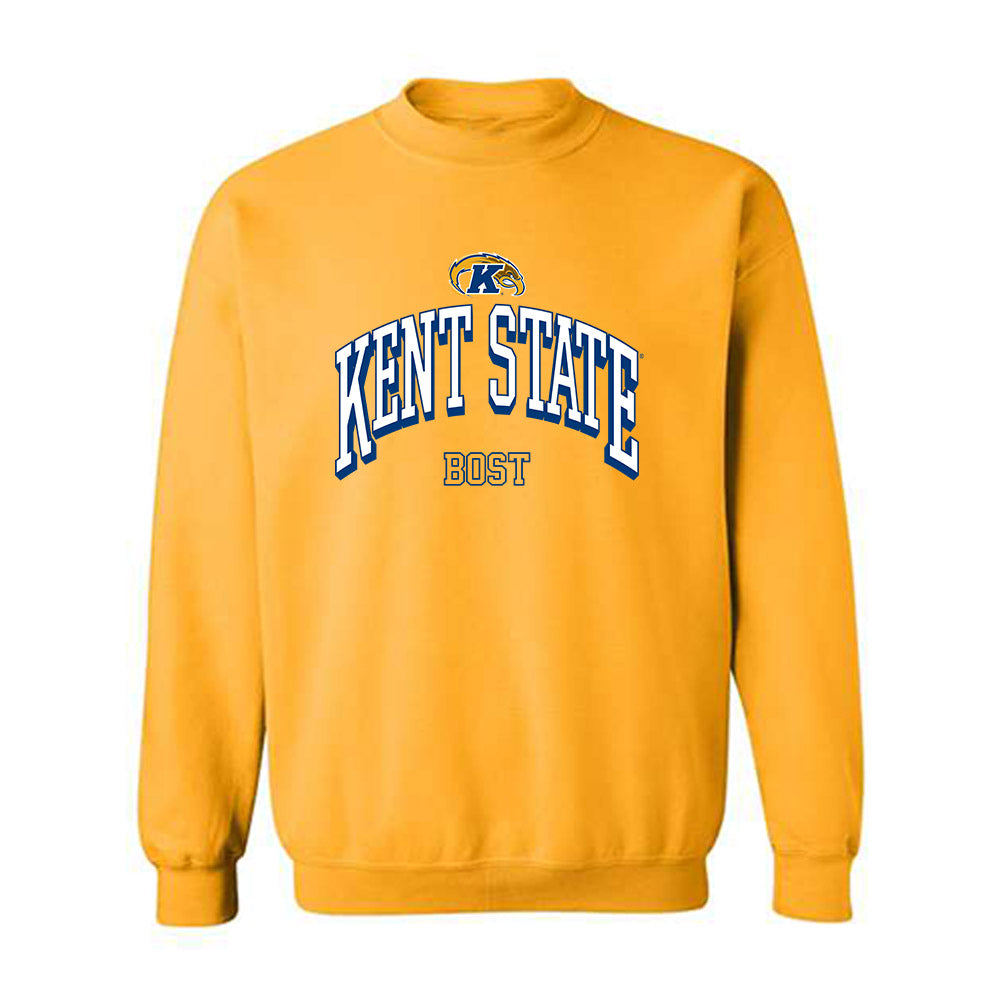 Kent State - NCAA Men's Track & Field : Caleb Bost - Classic Fashion Shersey Crewneck Sweatshirt