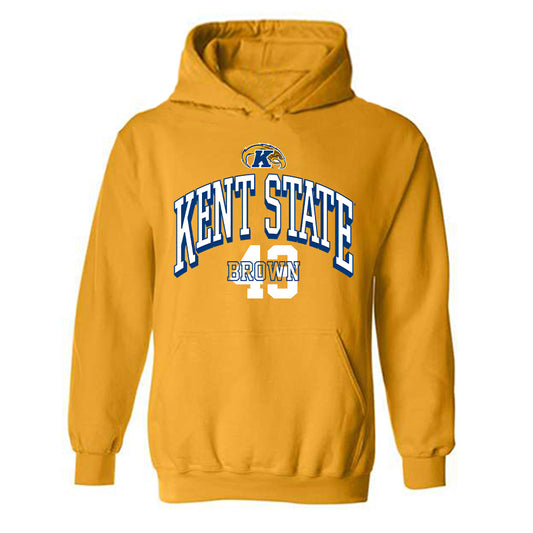 Kent State - NCAA Football : Nylan Brown - Classic Fashion Shersey Hooded Sweatshirt