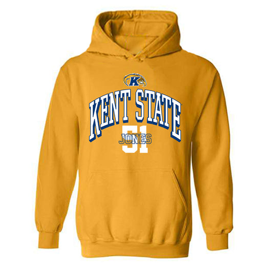 Kent State - NCAA Women's Lacrosse : Ella Jones - Classic Fashion Shersey Hooded Sweatshirt-0