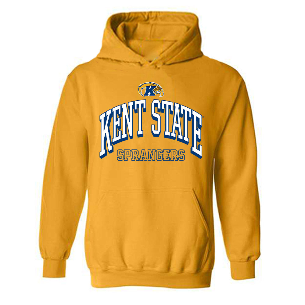 Kent State - NCAA Men's Track & Field : Hunter Sprangers - Classic Fashion Shersey Hooded Sweatshirt-0