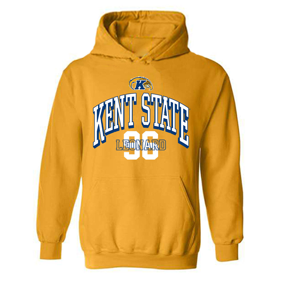 Kent State - NCAA Football : Sean Leonard - Classic Fashion Shersey Hooded Sweatshirt-0