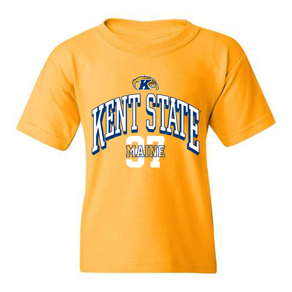 Kent State - NCAA Football : Holtz Maine - Classic Fashion Shersey Youth T-Shirt-0