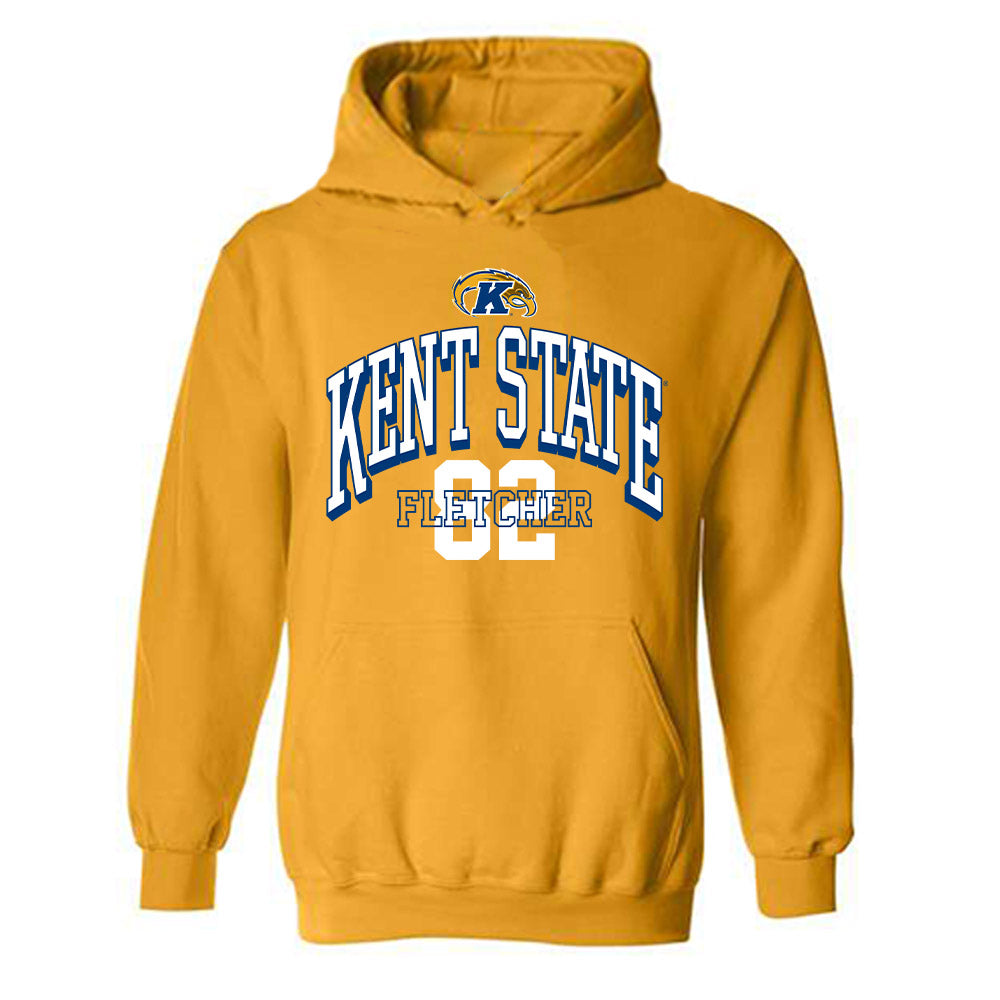 Kent State - NCAA Football : ZyAire Fletcher - Classic Fashion Shersey Hooded Sweatshirt-0