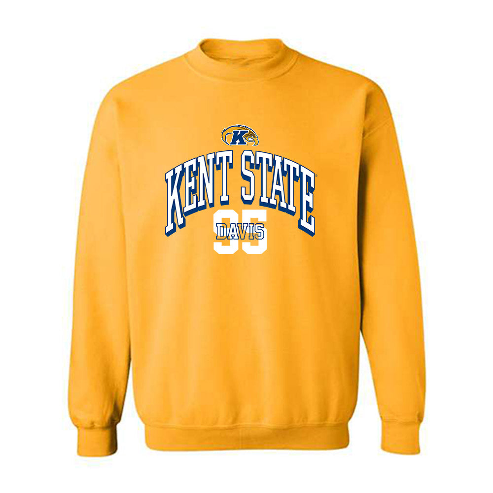 Kent State - NCAA Football : Jelani Davis - Classic Fashion Shersey Crewneck Sweatshirt-0