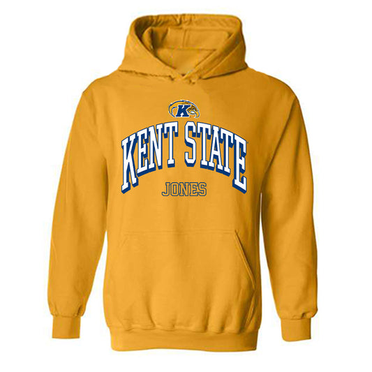 Kent State - NCAA Men's Track & Field : Luke Jones - Classic Fashion Shersey Hooded Sweatshirt-0