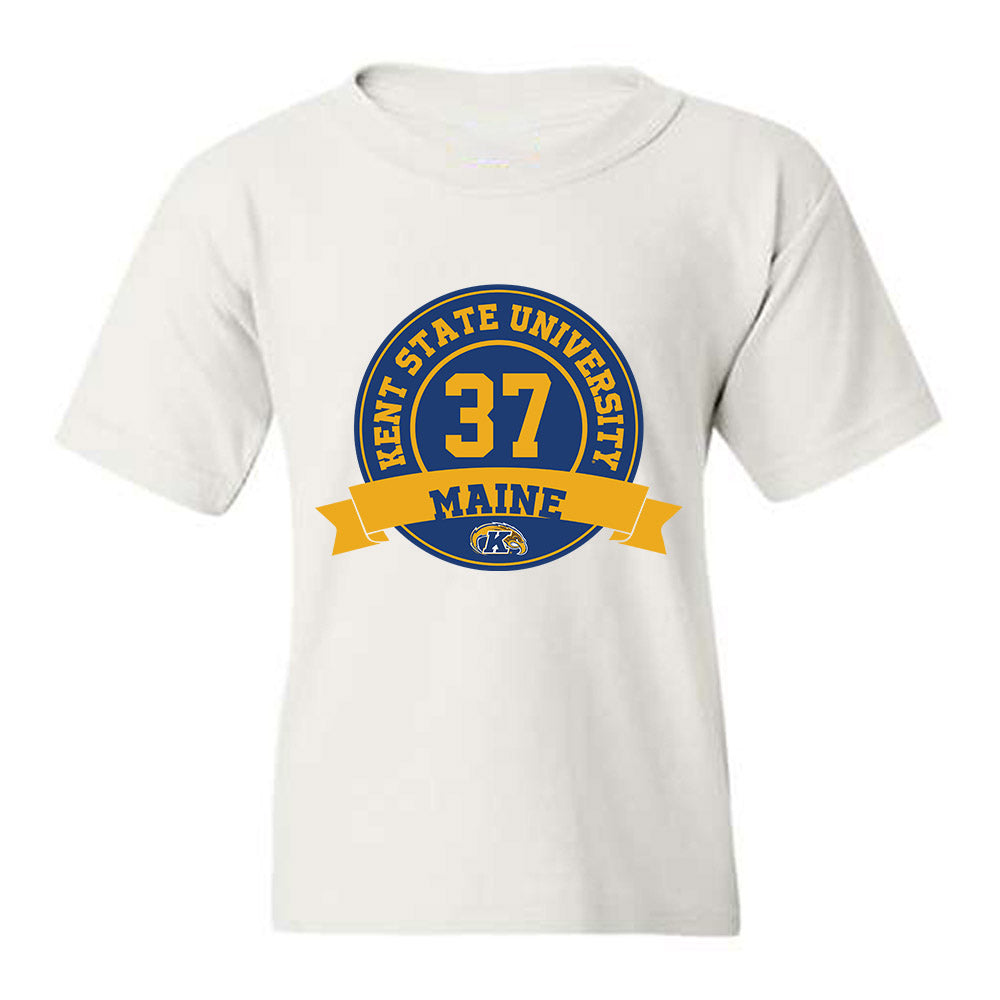 Kent State - NCAA Football : Holtz Maine - Classic Fashion Shersey Youth T-Shirt-0