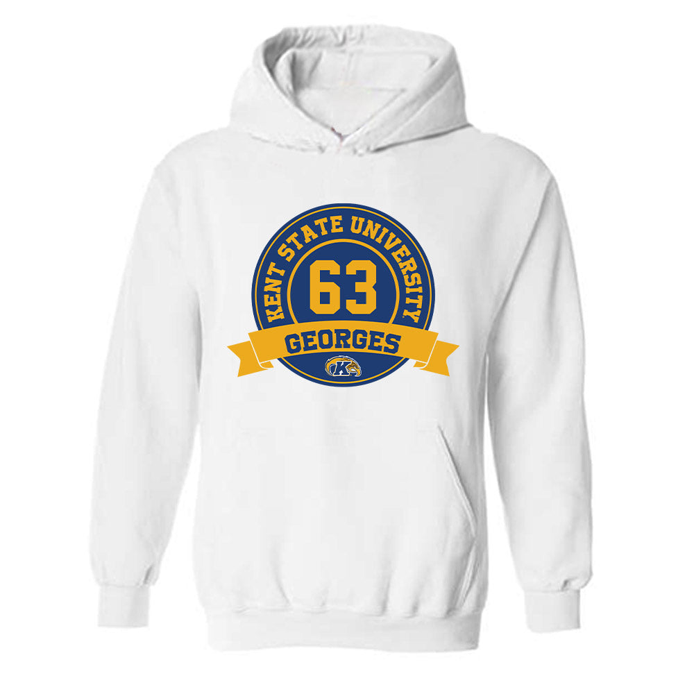 Kent State - NCAA Football : Tony Georges - Classic Fashion Shersey Hooded Sweatshirt-0