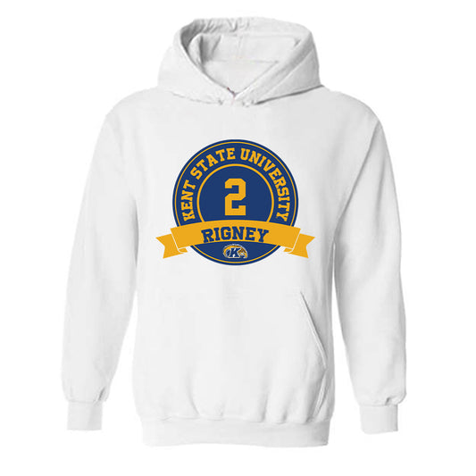 Kent State - NCAA Women's Volleyball : Avrey Rigney - Classic Fashion Shersey Hooded Sweatshirt-0