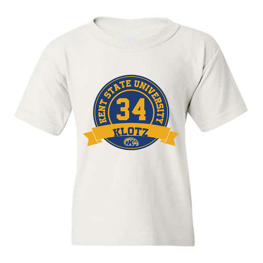 Kent State - NCAA Baseball : Hunter Klotz - Classic Fashion Shersey Youth T-Shirt-0