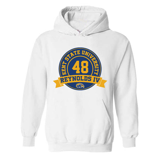 Kent State - NCAA Football : Lem Reynolds IV - Classic Fashion Shersey Hooded Sweatshirt