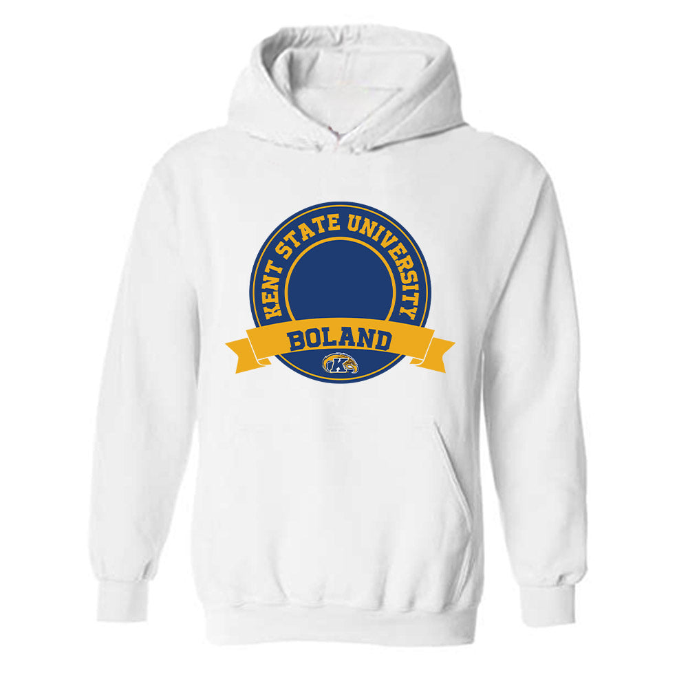 Kent State - NCAA Men's Track & Field : Connor Boland - Classic Fashion Shersey Hooded Sweatshirt-0