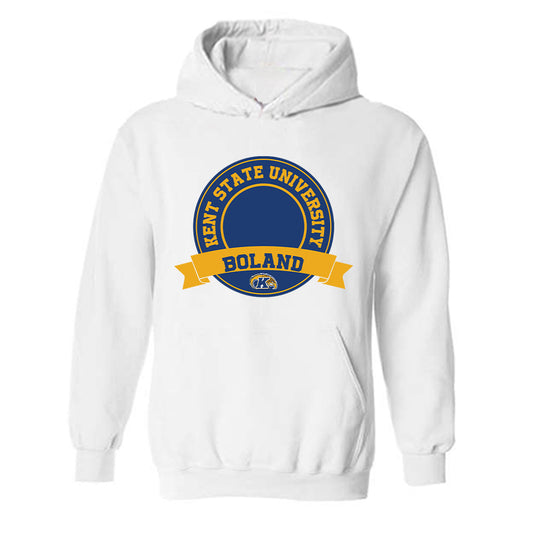 Kent State - NCAA Men's Track & Field : Connor Boland - Classic Fashion Shersey Hooded Sweatshirt-0