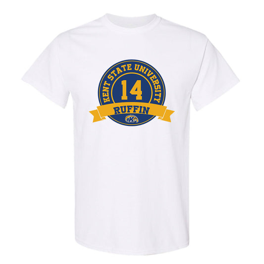 Kent State - NCAA Football : Deante Ruffin - Classic Fashion Shersey T-Shirt-0