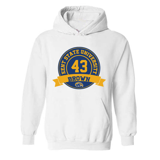 Kent State - NCAA Football : Nylan Brown - Classic Fashion Shersey Hooded Sweatshirt