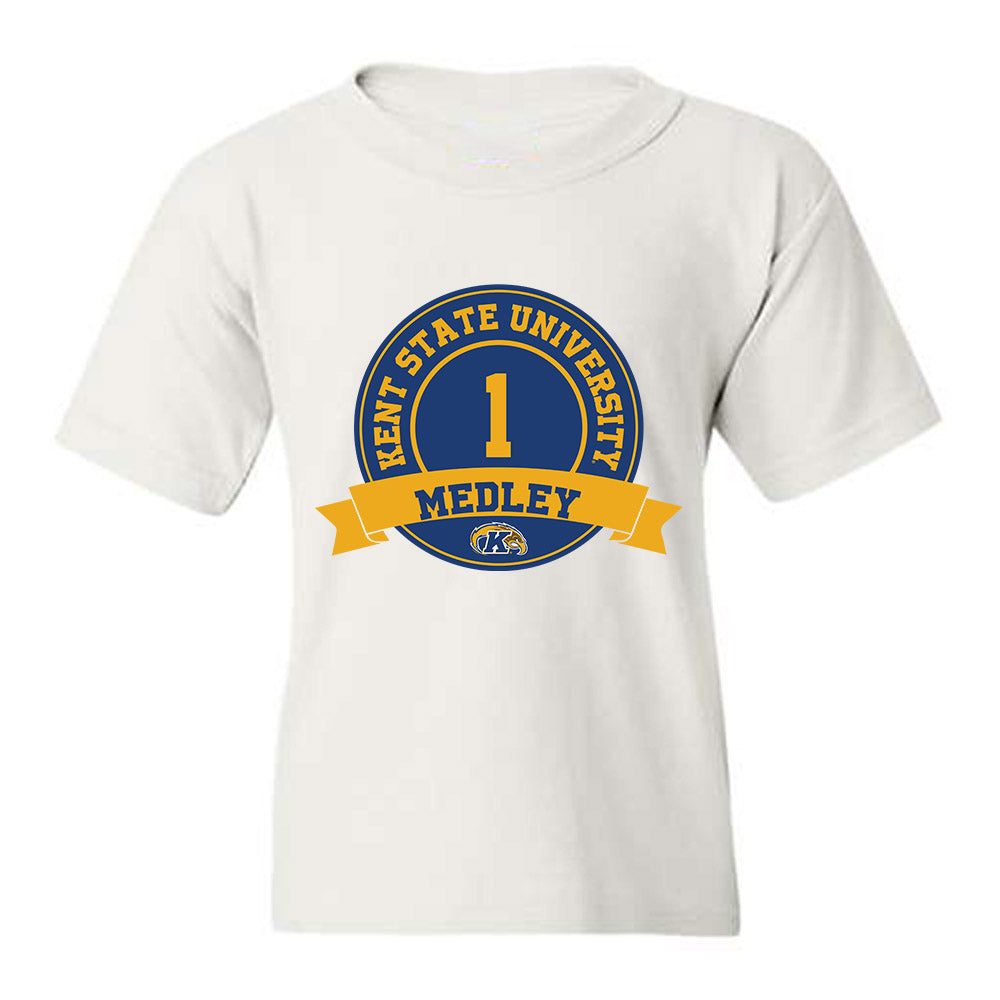Kent State - NCAA Men's Basketball : Cian Medley - Classic Fashion Shersey Youth T-Shirt-0