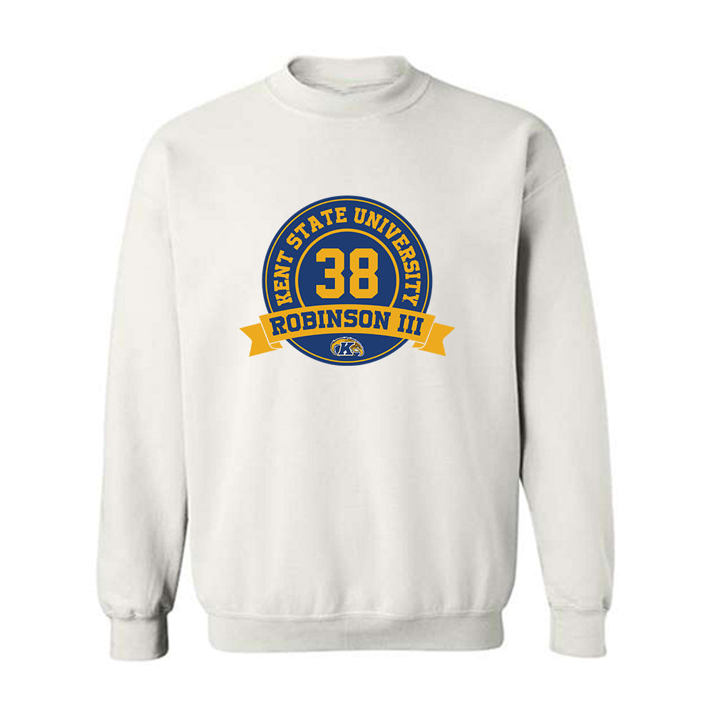 Kent State - NCAA Football : Clinton Robinson III - Classic Fashion Shersey Crewneck Sweatshirt-0