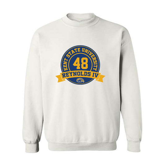 Kent State - NCAA Football : Lem Reynolds IV - Classic Fashion Shersey Crewneck Sweatshirt