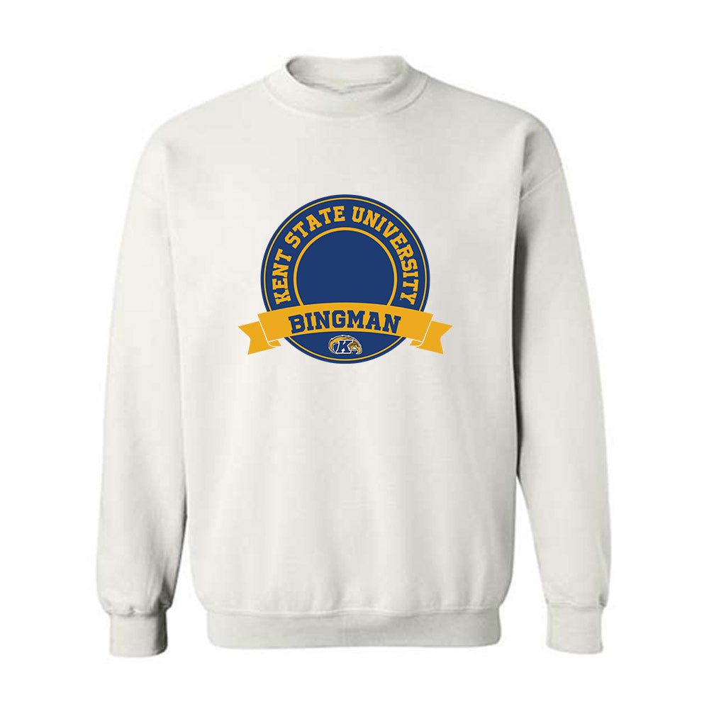 Kent State - NCAA Women's Gymnastics : Jersey Bingman - Classic Fashion Shersey Crewneck Sweatshirt