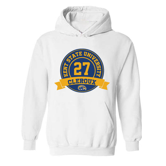 Kent State - NCAA Women's Soccer : Mia Cleroux - Classic Fashion Shersey Hooded Sweatshirt-0