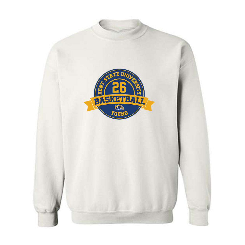 Kent State - NCAA Football : Cj Young - Classic Fashion Shersey Crewneck Sweatshirt