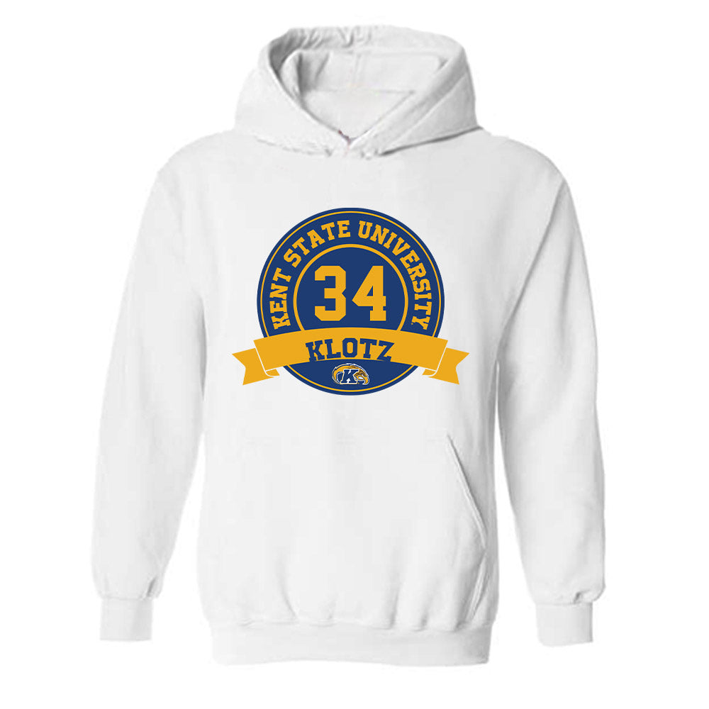 Kent State - NCAA Baseball : Hunter Klotz - Classic Fashion Shersey Hooded Sweatshirt-0