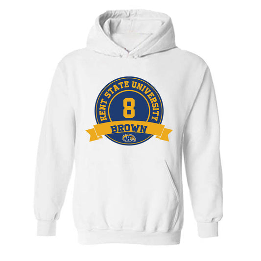 Kent State - NCAA Football : Nylan Brown - Classic Fashion Shersey Hooded Sweatshirt-0