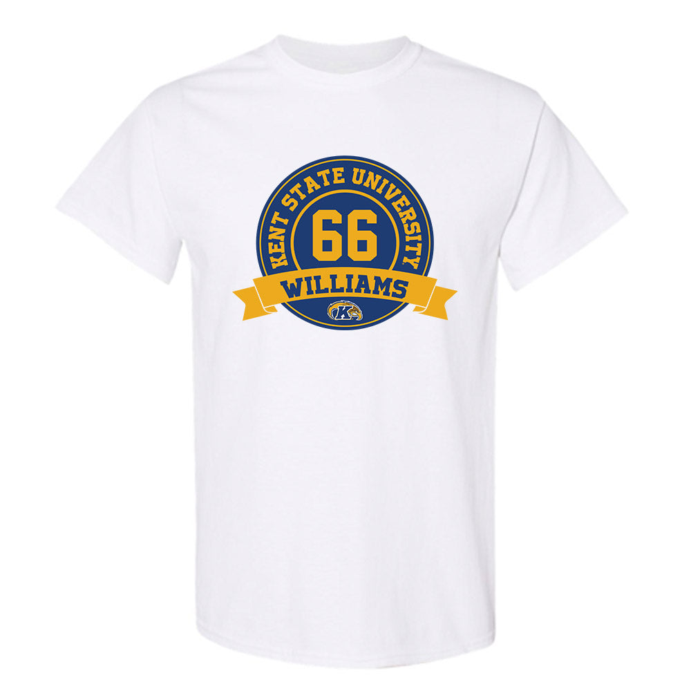 Kent State - NCAA Football : Elijah Williams - Classic Fashion Shersey T-Shirt-0