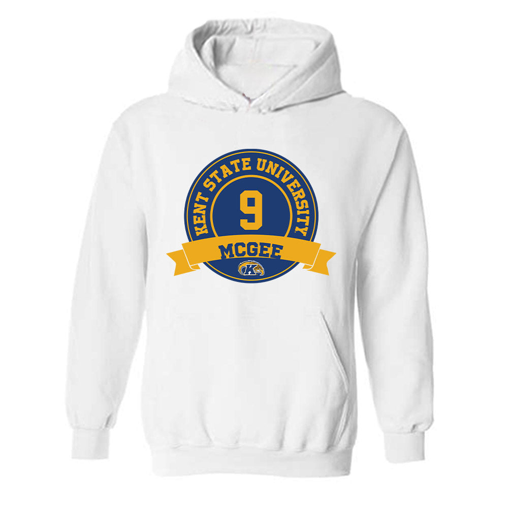 Kent State - NCAA Women's Volleyball : Paige McGee - Classic Fashion Shersey Hooded Sweatshirt-0
