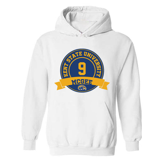 Kent State - NCAA Women's Volleyball : Paige McGee - Classic Fashion Shersey Hooded Sweatshirt-0