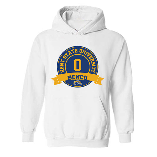 Kent State - NCAA Men's Track & Field : Scott Benco - Classic Fashion Shersey Hooded Sweatshirt-0