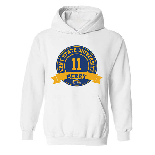 Kent State - NCAA Football : Christian Berry - Classic Fashion Shersey Hooded Sweatshirt-0