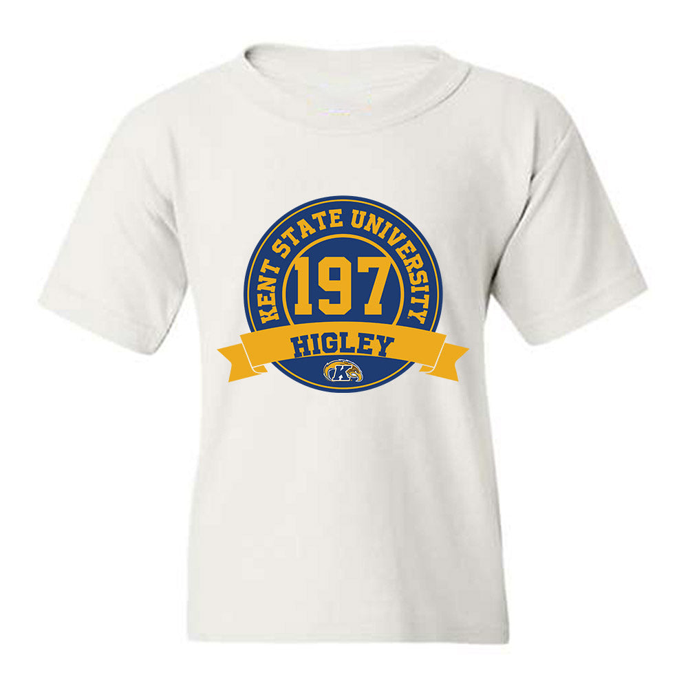 Kent State - NCAA Wrestling : Mason Higley - Classic Fashion Shersey Youth T-Shirt-0