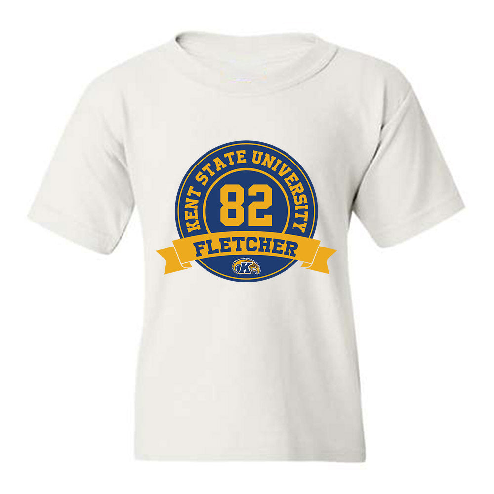 Kent State - NCAA Football : ZyAire Fletcher - Classic Fashion Shersey Youth T-Shirt-0