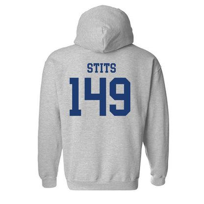 Kent State - NCAA Wrestling : Silas Stits - Classic Fashion Shersey Hooded Sweatshirt-1
