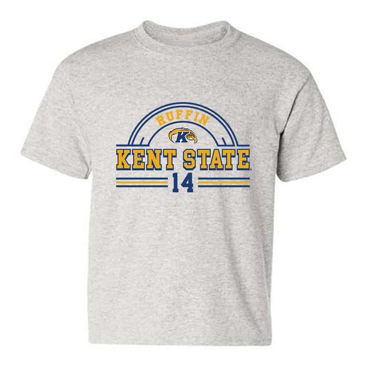 Kent State - NCAA Football : Deante Ruffin - Classic Fashion Shersey Youth T-Shirt-0