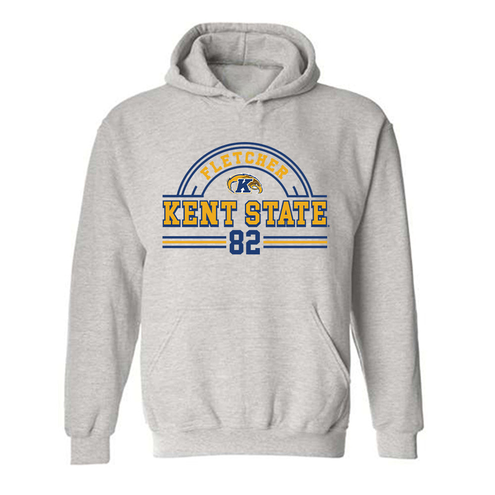 Kent State - NCAA Football : ZyAire Fletcher - Classic Fashion Shersey Hooded Sweatshirt-0
