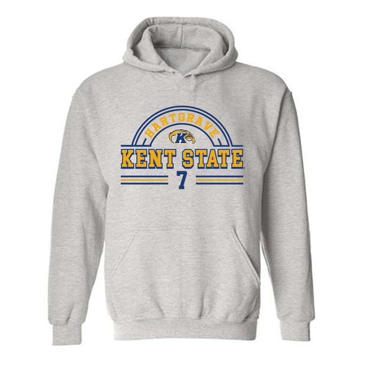 Kent State - NCAA Women's Volleyball : Natasha Hartgrave - Classic Fashion Shersey Hooded Sweatshirt-0
